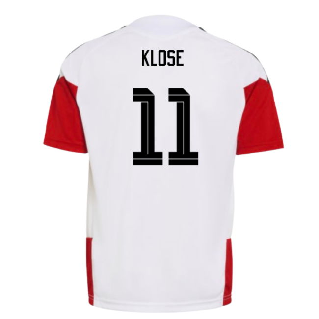 2026-2027 Germany Training Jersey (White) - Kids (Klose 11)