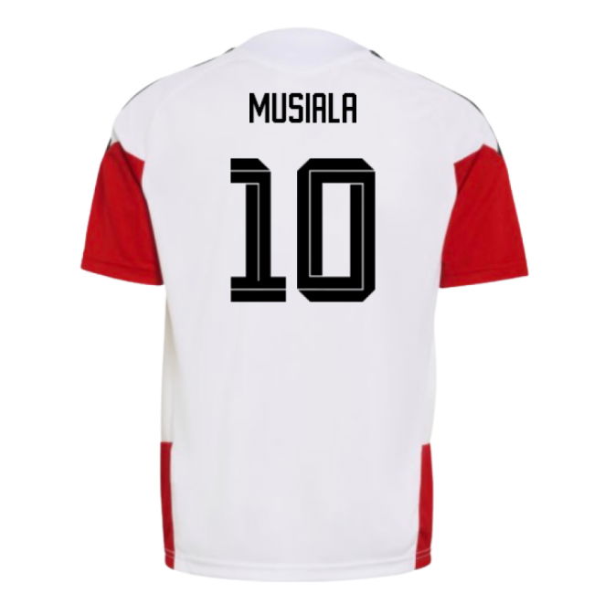 2026-2027 Germany Training Jersey (White) - Kids (Musiala 10)