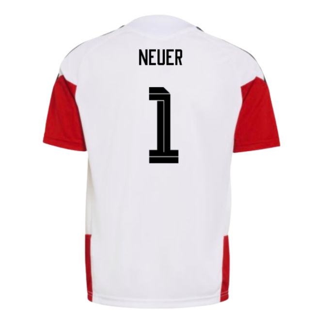 2026-2027 Germany Training Jersey (White) - Kids (Neuer 1)