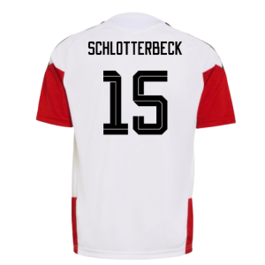 2026-2027 Germany Training Jersey (White) - Kids (Schlotterbeck 15)