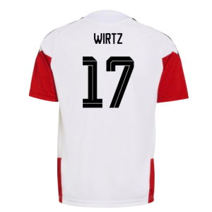 2026-2027 Germany Training Jersey (White) - Kids (Wirtz 17)
