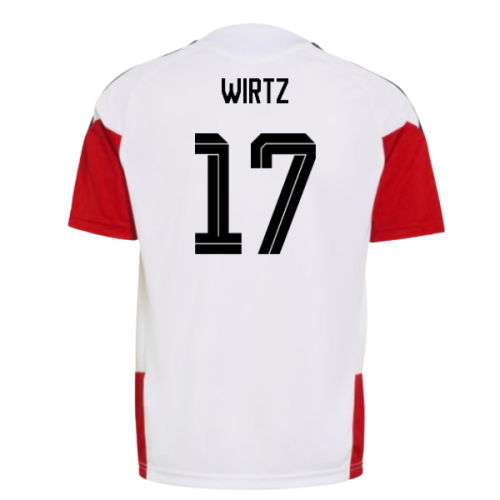 2026-2027 Germany Training Jersey (White) - Kids (Wirtz 17)