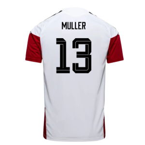 2026-2027 Germany Training Jersey (White) (Muller 13)