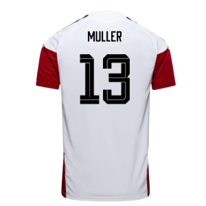 2026-2027 Germany Training Jersey (White) (Muller 13)