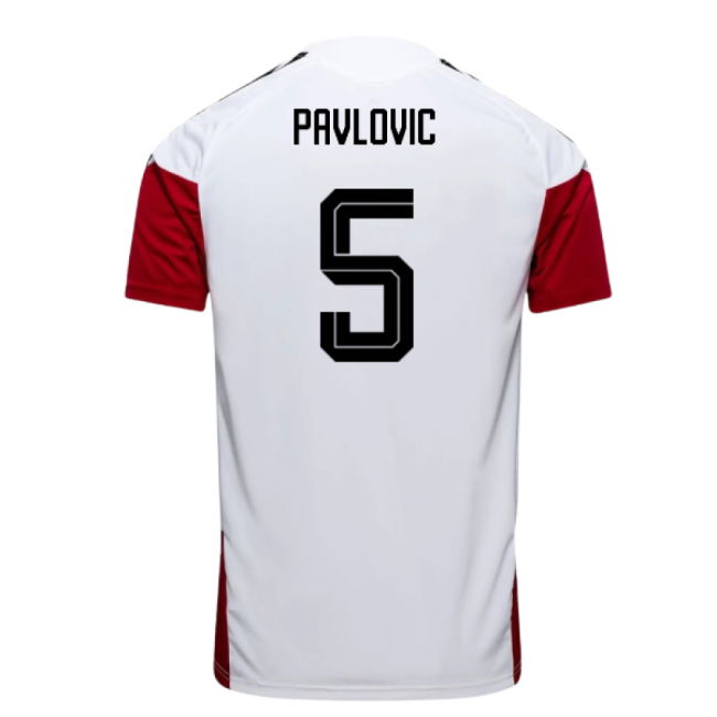 2026-2027 Germany Training Jersey (White) (Pavlovic 5)