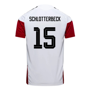2026-2027 Germany Training Jersey (White) (Schlotterbeck 15)