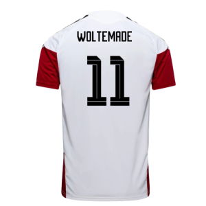 2026-2027 Germany Training Jersey (White) (Woltemade 11)