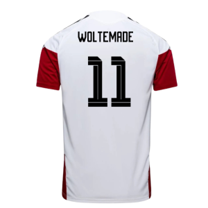 2026-2027 Germany Training Jersey (White) (Woltemade 11)