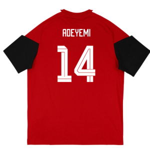 2026-2027 Germany Training Tee (Red) (Adeyemi 14)