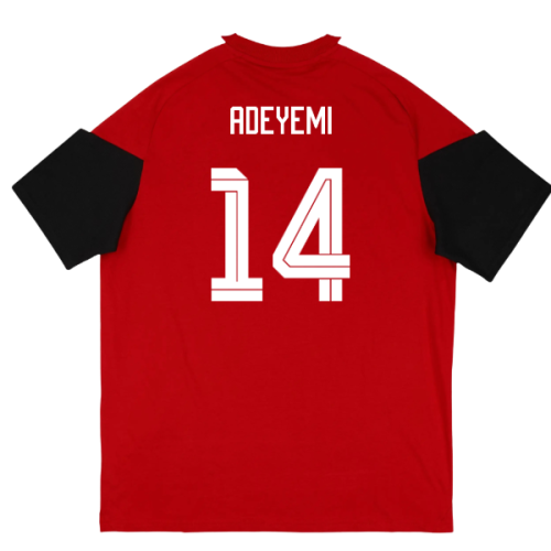 2026-2027 Germany Training Tee (Red) (Adeyemi 14)