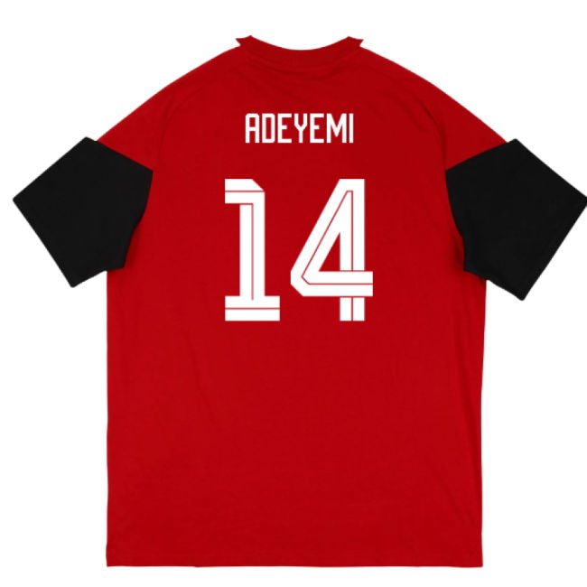2026-2027 Germany Training Tee (Red) (Adeyemi 14)
