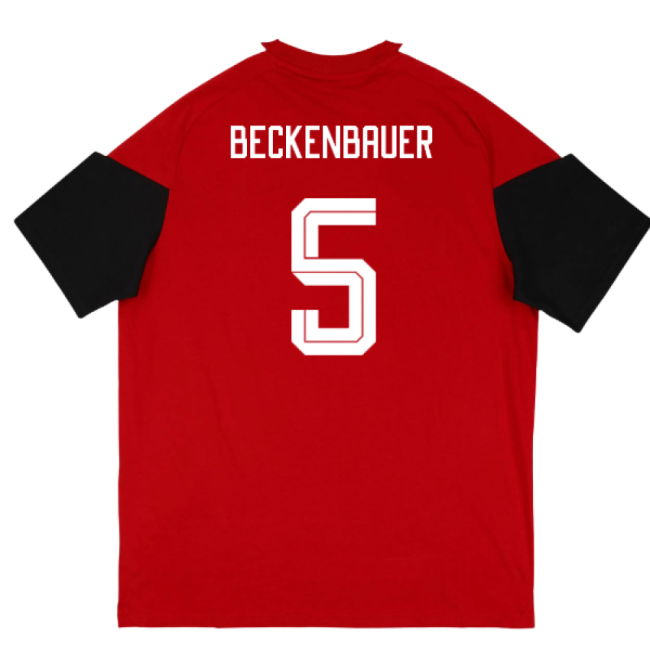 2026-2027 Germany Training Tee (Red) (Beckenbauer 5)