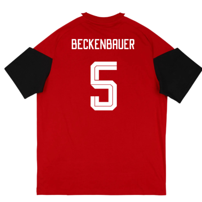 2026-2027 Germany Training Tee (Red) (Beckenbauer 5)