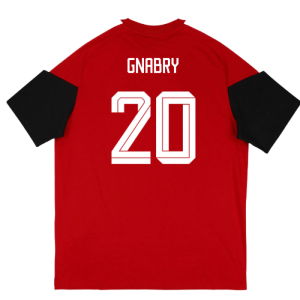 2026-2027 Germany Training Tee (Red) (Gnabry 20)
