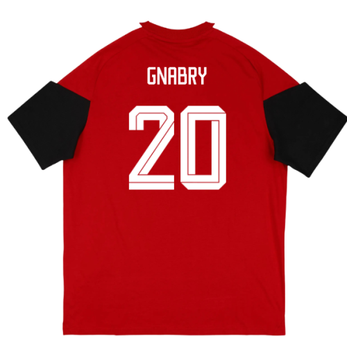 2026-2027 Germany Training Tee (Red) (Gnabry 20)