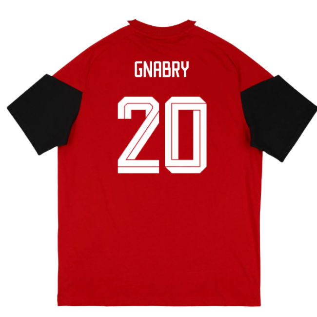 2026-2027 Germany Training Tee (Red) (Gnabry 20)