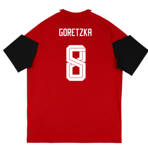 2026-2027 Germany Training Tee (Red) (Goretzka 8)