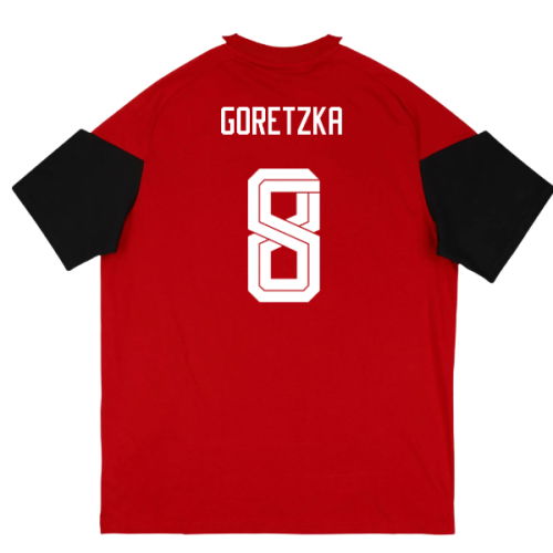 2026-2027 Germany Training Tee (Red) (Goretzka 8)