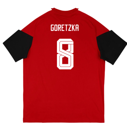 2026-2027 Germany Training Tee (Red) (Goretzka 8)