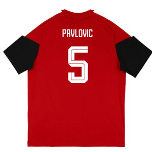 2026-2027 Germany Training Tee (Red) (Pavlovic 5)