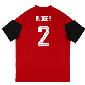 2026-2027 Germany Training Tee (Red) (Rudiger 2)