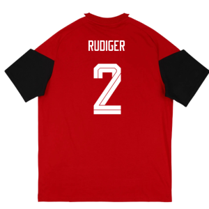 2026-2027 Germany Training Tee (Red) (Rudiger 2)