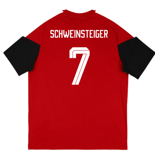 2026-2027 Germany Training Tee (Red) (Schweinsteiger 7)