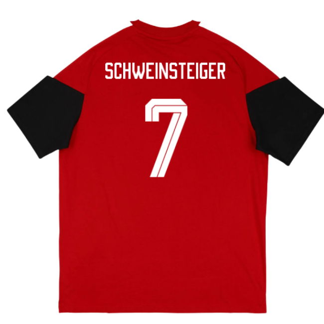 2026-2027 Germany Training Tee (Red) (Schweinsteiger 7)