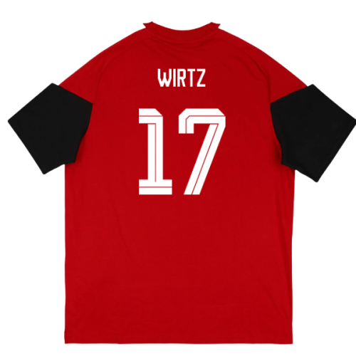 2026-2027 Germany Training Tee (Red) (Wirtz 17)