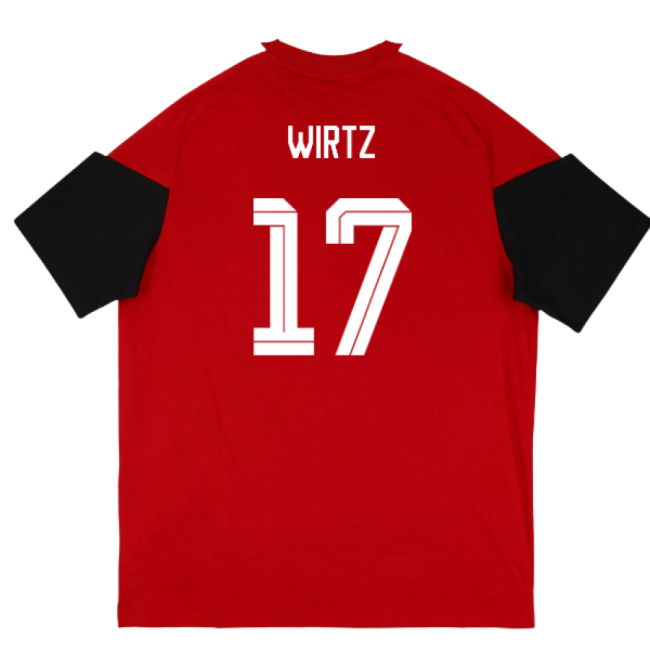 2026-2027 Germany Training Tee (Red) (Wirtz 17)