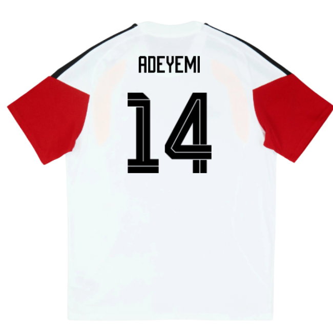 2026-2027 Germany Training Tee (White) (Adeyemi 14)