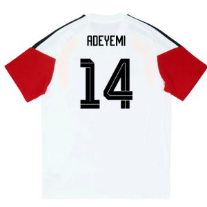 2026-2027 Germany Training Tee (White) - Kids (Adeyemi 14)