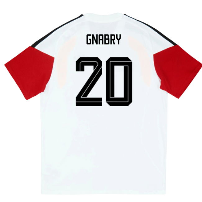 2026-2027 Germany Training Tee (White) - Kids (Gnabry 20)