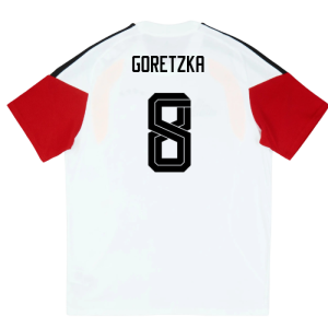 2026-2027 Germany Training Tee (White) - Kids (Goretzka 8)