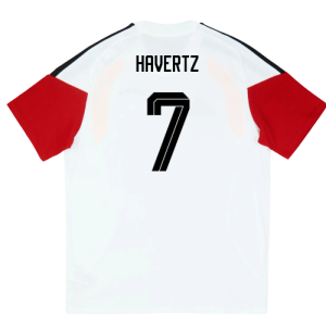 2026-2027 Germany Training Tee (White) - Kids (Havertz 7)