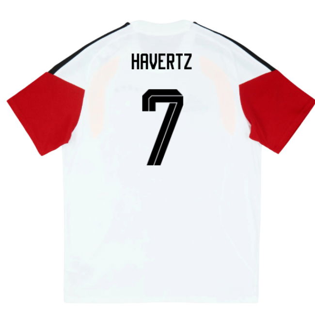 2026-2027 Germany Training Tee (White) - Kids (Havertz 7)