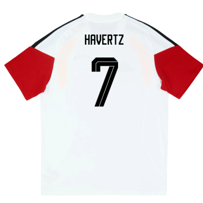 2026-2027 Germany Training Tee (White) - Kids (Havertz 7)