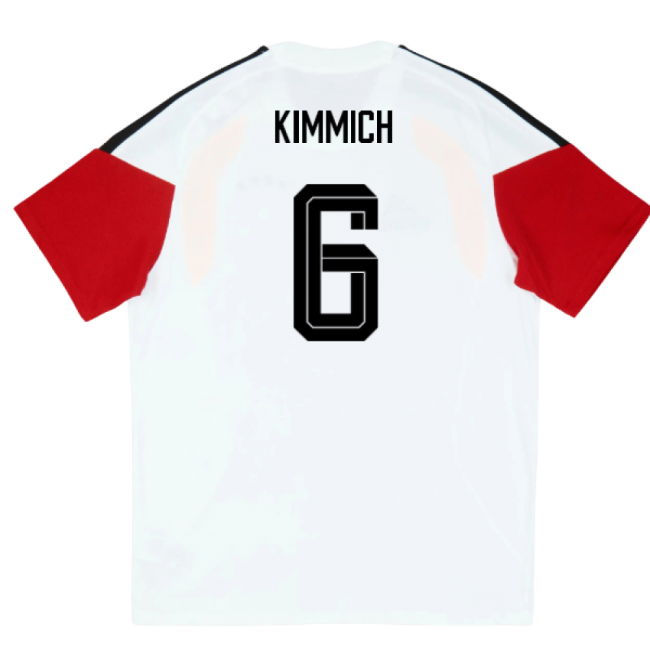 2026-2027 Germany Training Tee (White) - Kids (Kimmich 6)