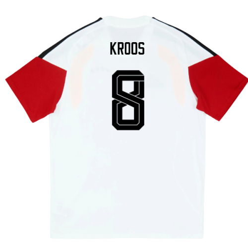 2026-2027 Germany Training Tee (White) - Kids (Kroos 8)