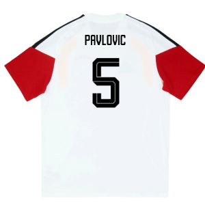 2026-2027 Germany Training Tee (White) - Kids (Pavlovic 5)