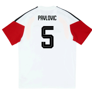 2026-2027 Germany Training Tee (White) - Kids (Pavlovic 5)