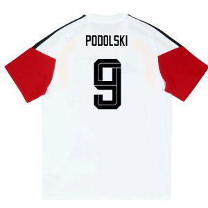 2026-2027 Germany Training Tee (White) - Kids (Podolski 9)