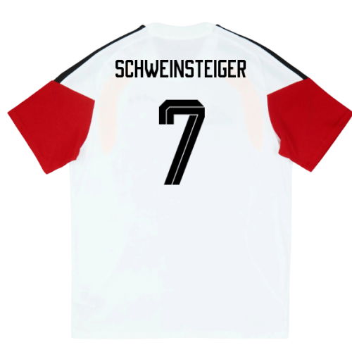 2026-2027 Germany Training Tee (White) - Kids (Schweinsteiger 7)