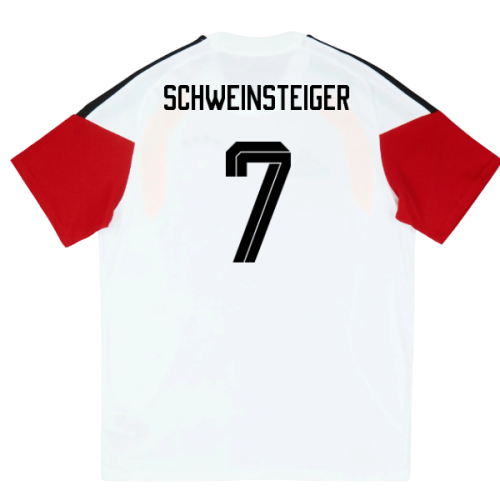 2026-2027 Germany Training Tee (White) - Kids (Schweinsteiger 7)
