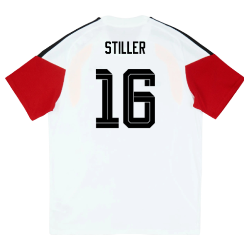 2026-2027 Germany Training Tee (White) - Kids (Stiller 16)