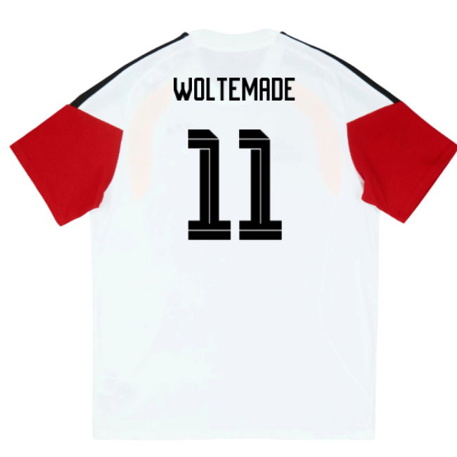 2026-2027 Germany Training Tee (White) - Kids (Woltemade 11)