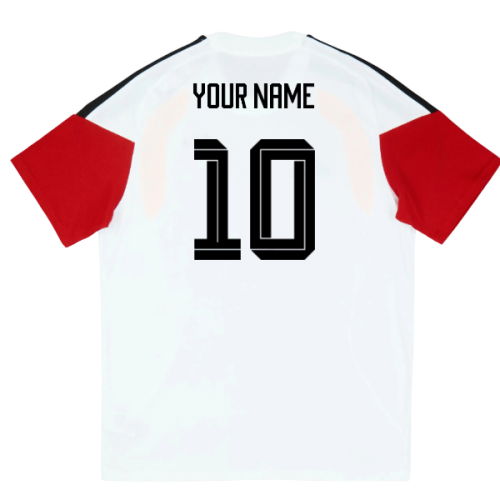 2026-2027 Germany Training Tee (White) (Your Name)