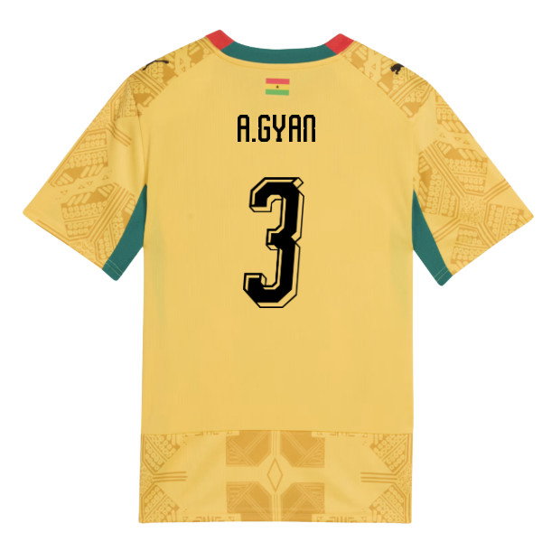 2026-2027 Ghana Away Shirt (Kids) (A.Gyan 3)