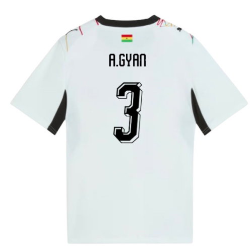 2026-2027 Ghana Home Shirt (Kids) (A.Gyan 3)