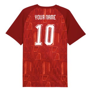2026-2027 Ghana Warm Up Jersey (Dark Crimson)